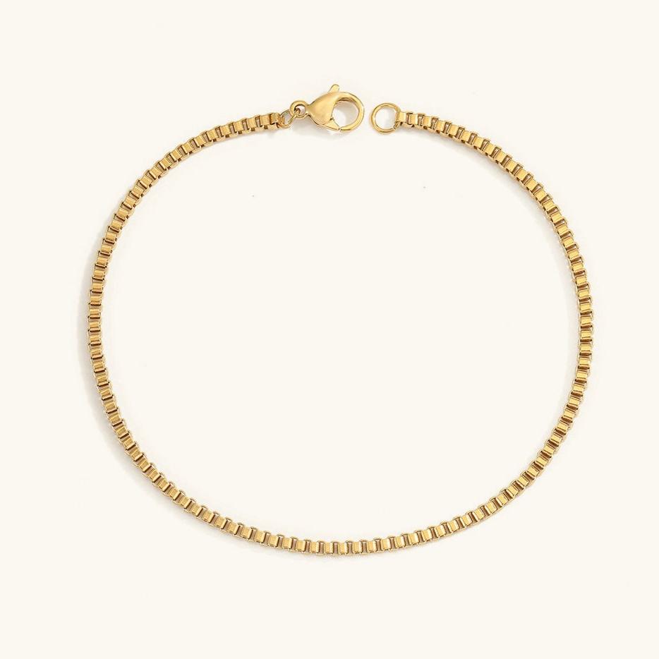 Victoria – Pulsera cadena de oro