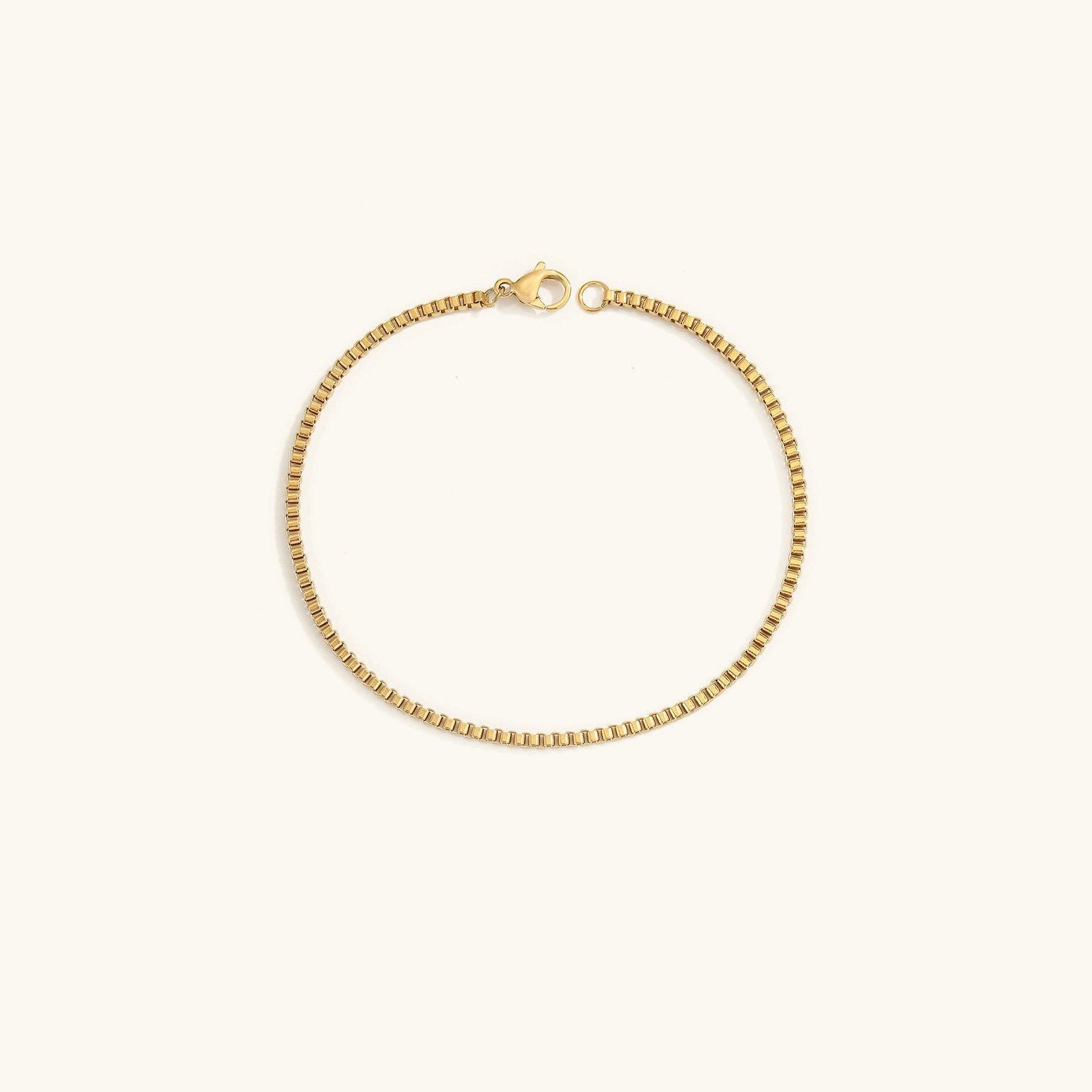 Victoria - Pulsera de cadena dorada