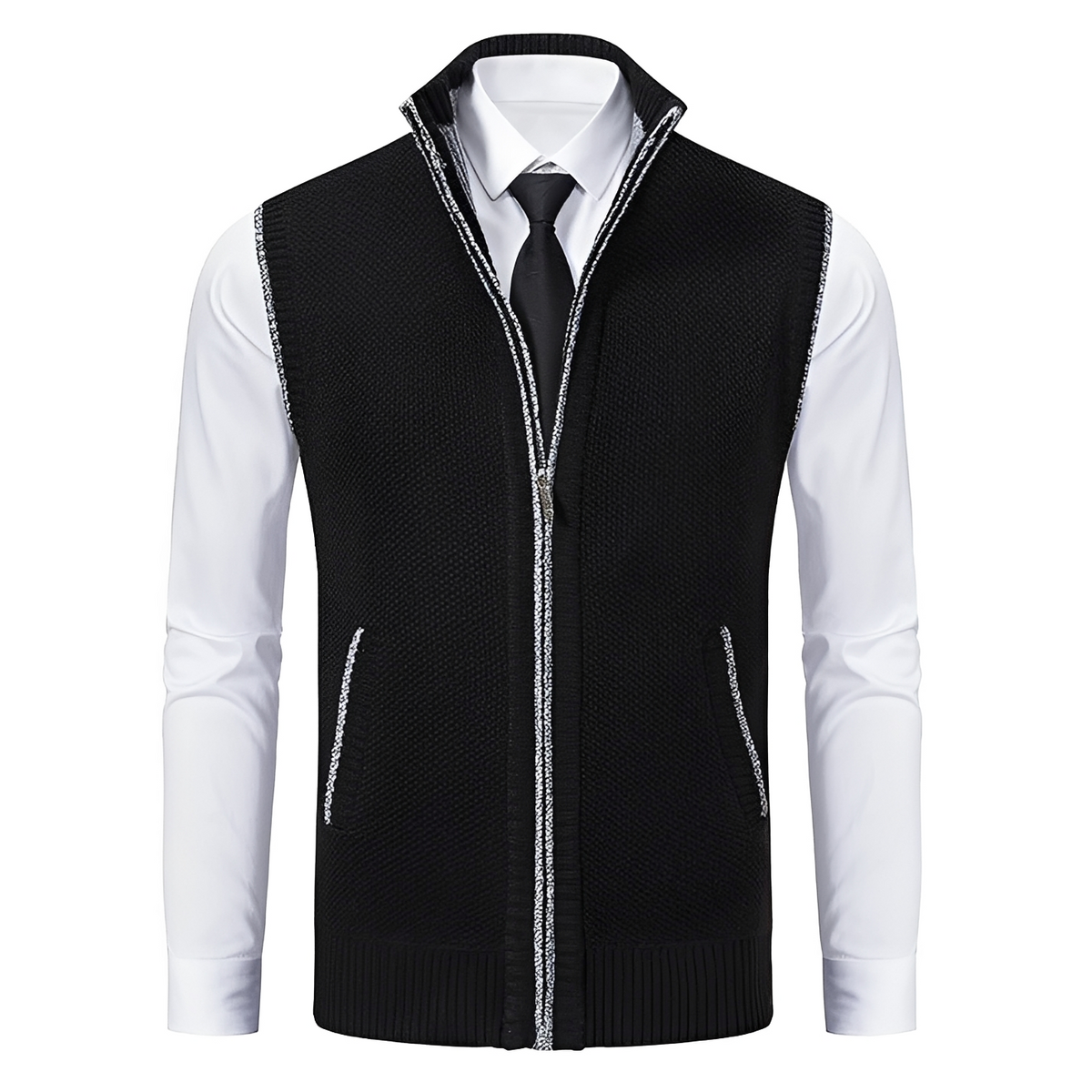 Damion - Chaqueta cálida con cremallera