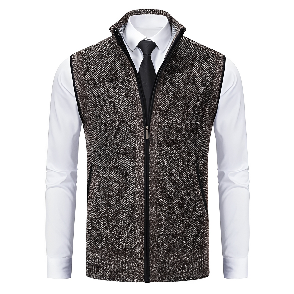Damion - Chaqueta cálida con cremallera