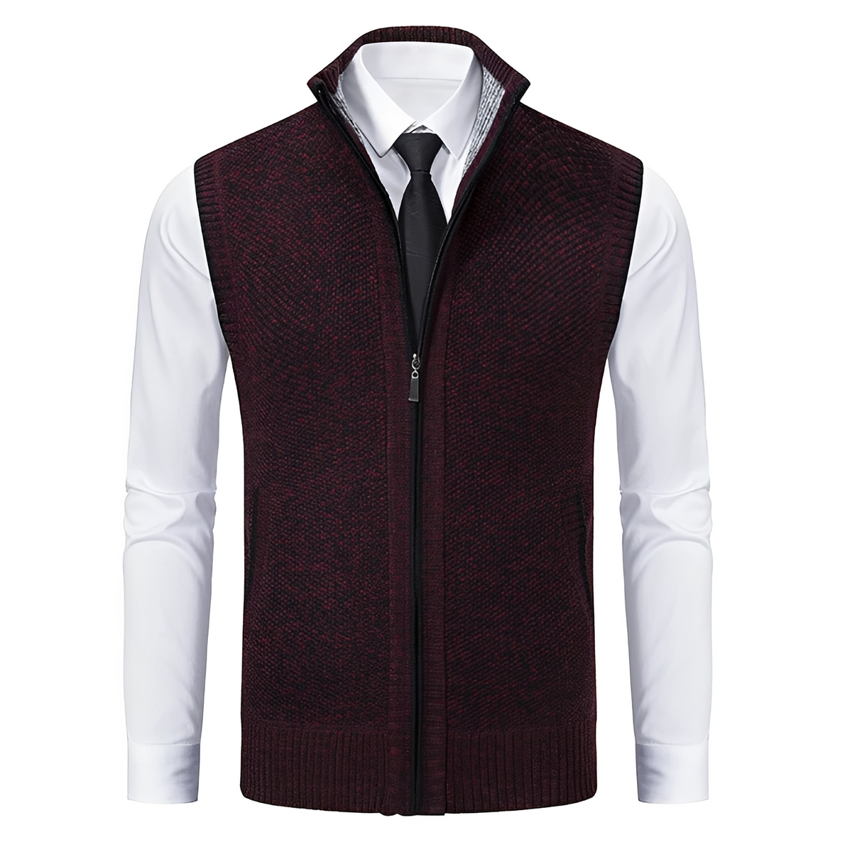 Damion - Chaqueta cálida con cremallera
