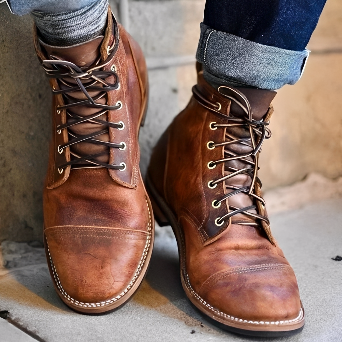 Volker - Botas con cordones confortables