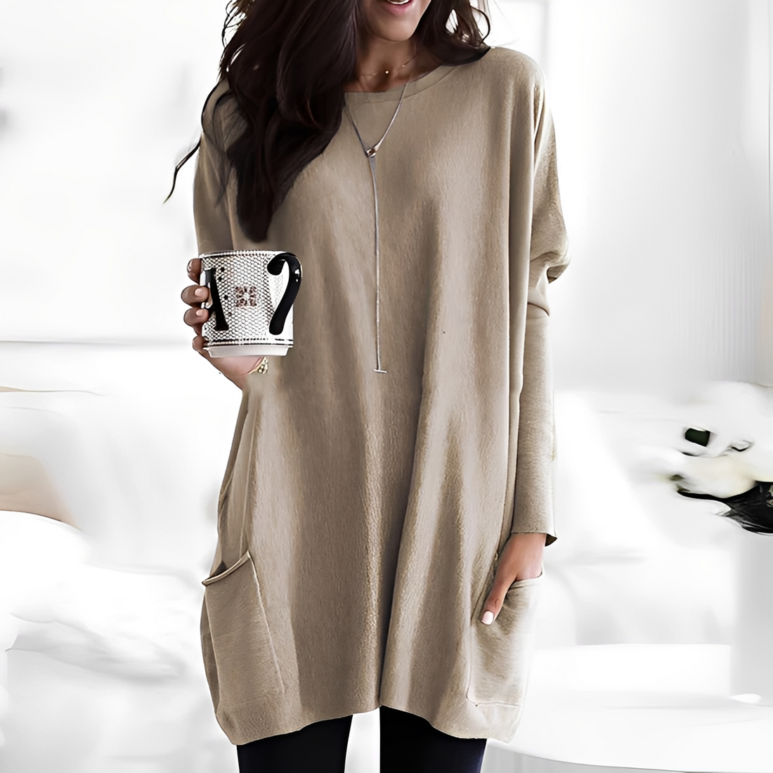 Diane - Jersey de manga larga confortable