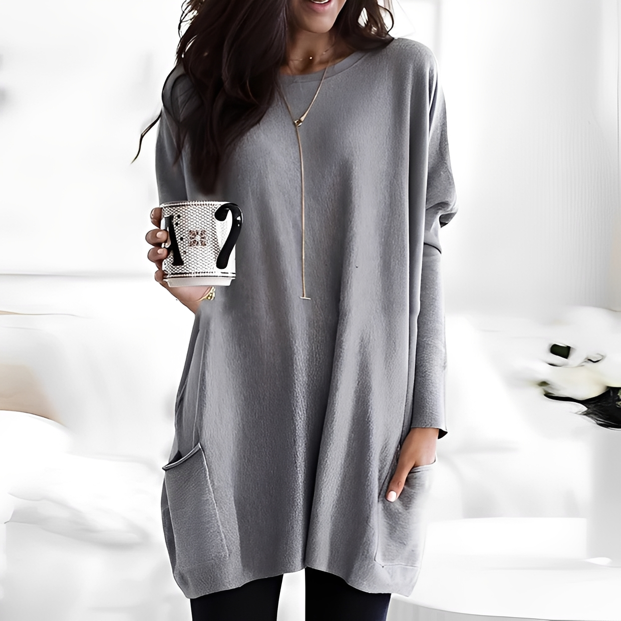 Diane - Jersey de manga larga confortable