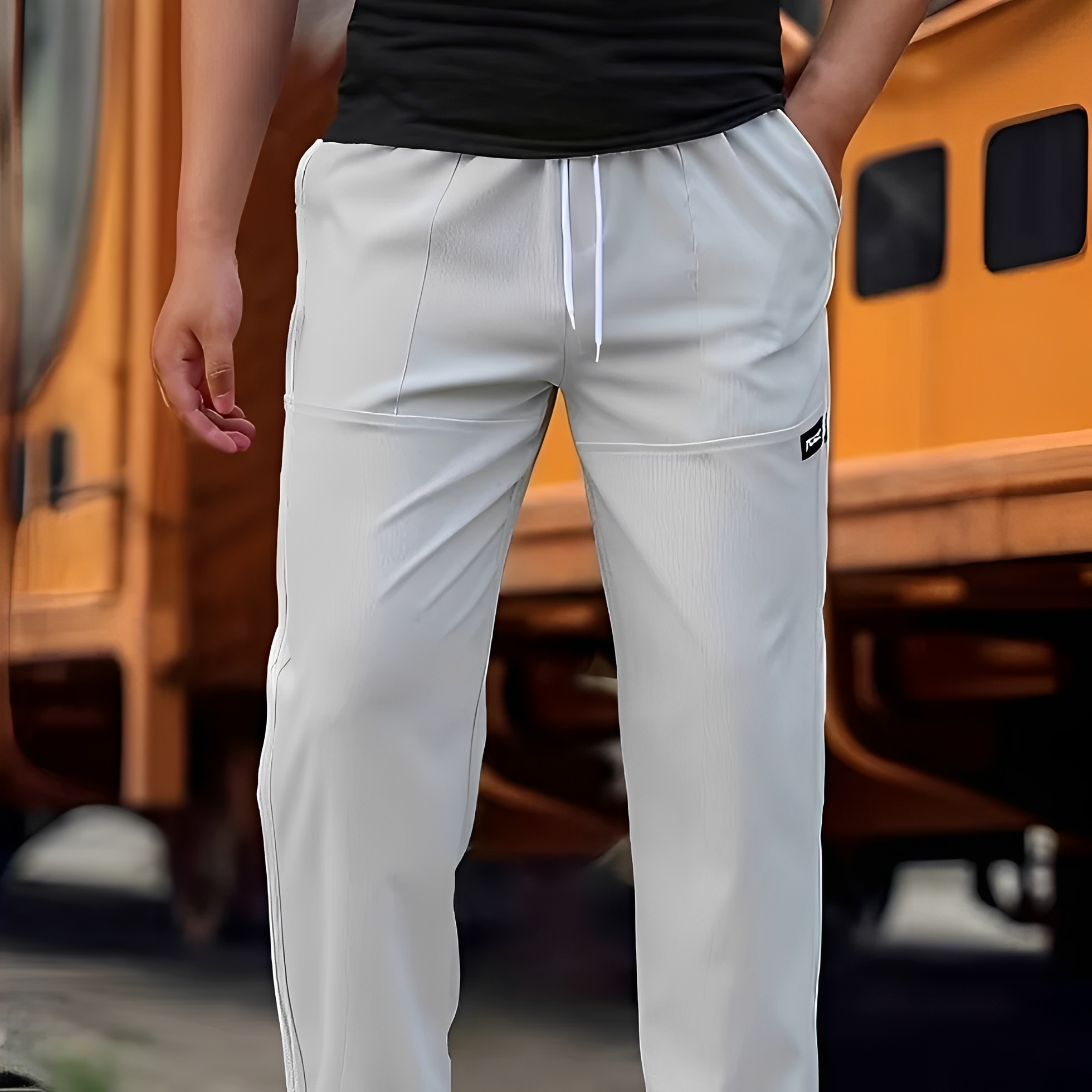 Jasper - Pantalones cómodos con cordón