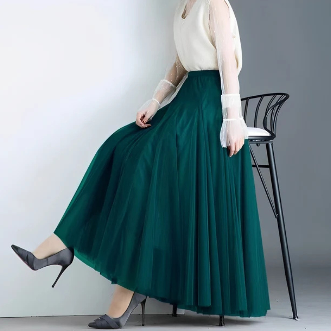 Maleah - Falda plisada elegante