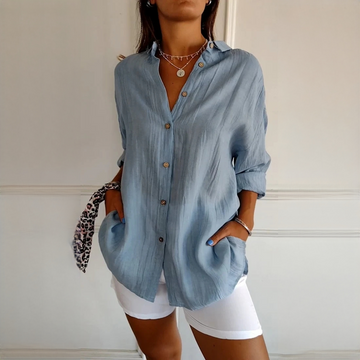 Xaelle - Camisa elegante con botones