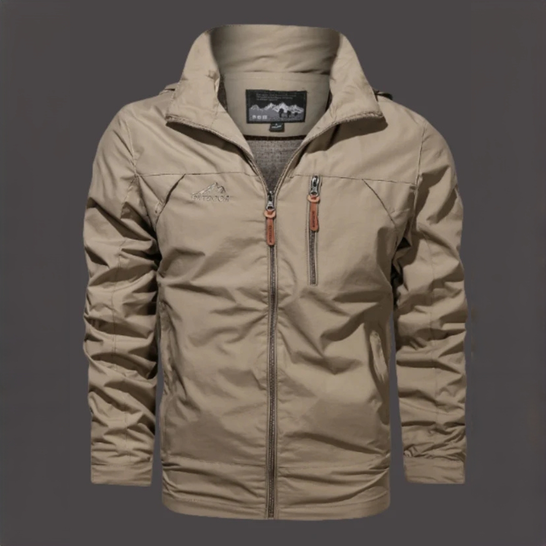 Estefan - Chaqueta cómoda e impermeable