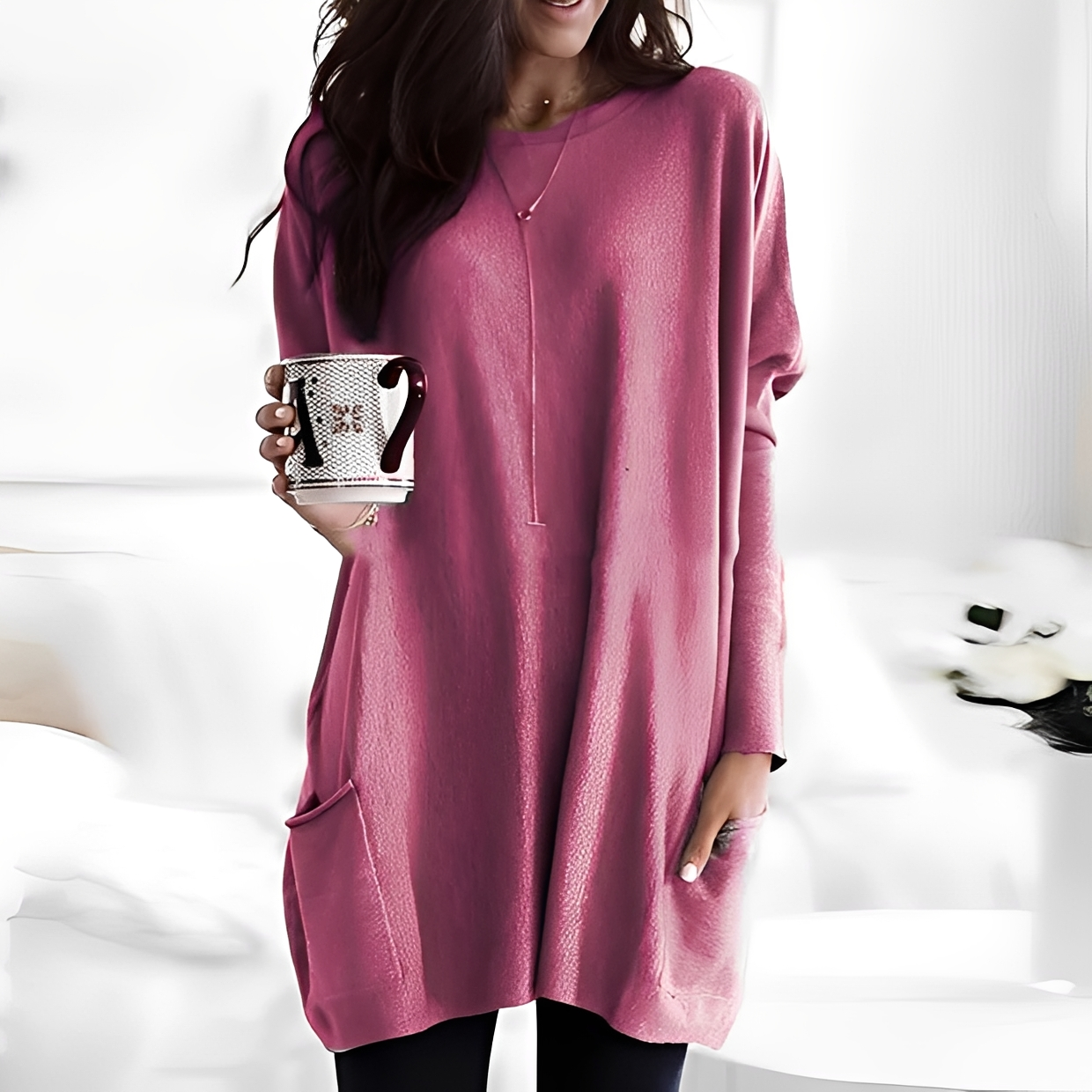Diane - Jersey de manga larga confortable