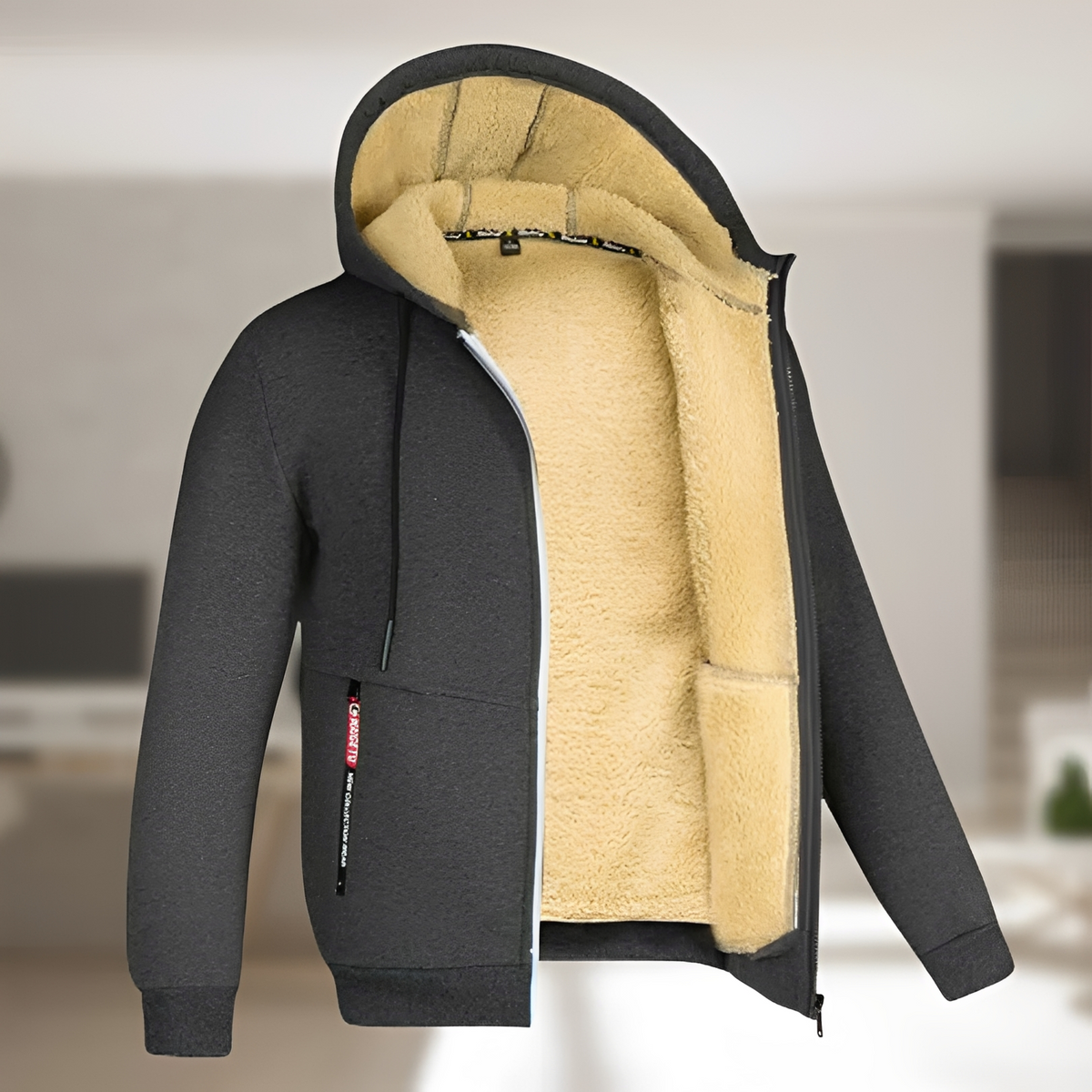 Andrew - Chaqueta cómoda con capucha