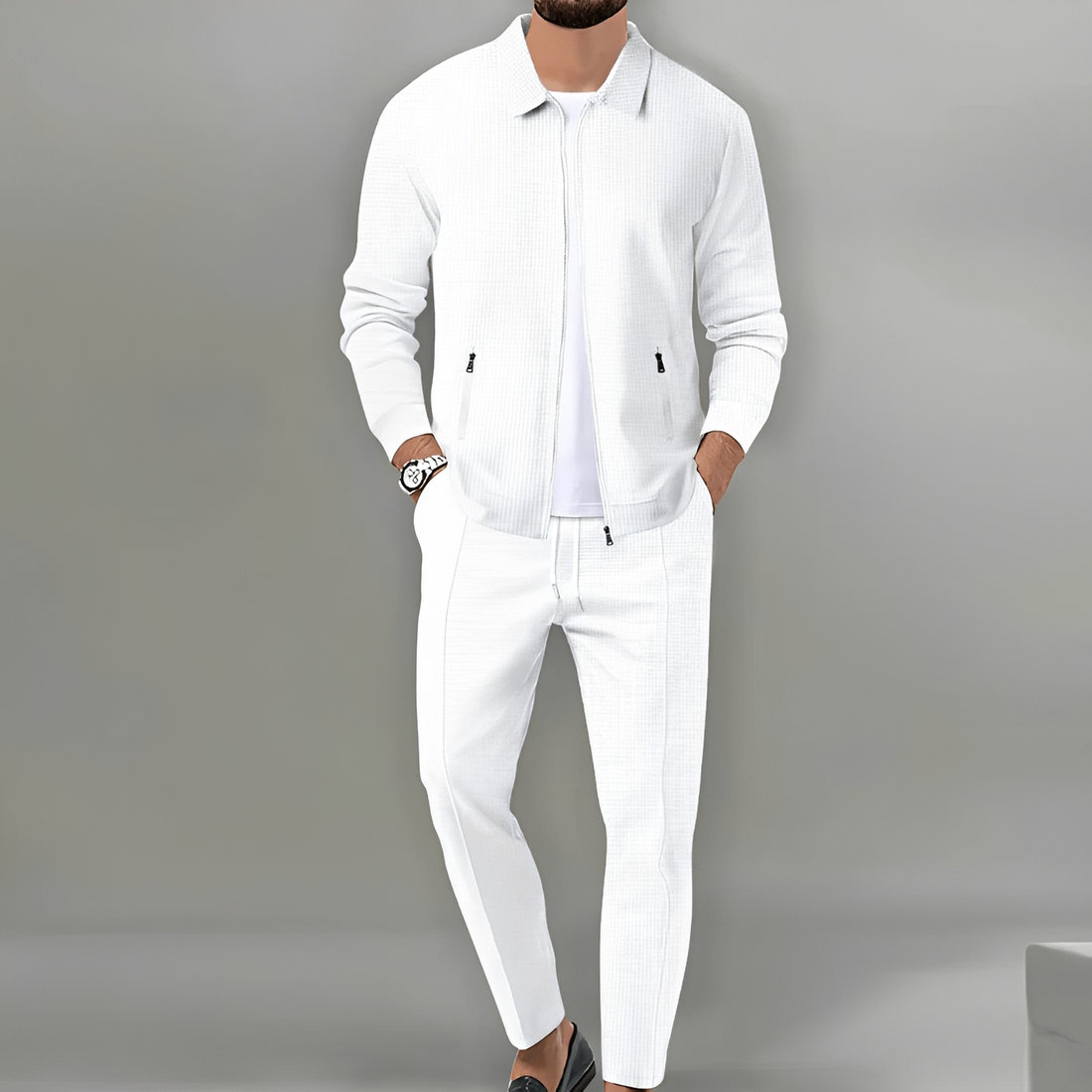 Alvin - Conjunto de pantalones elegante y cómodo