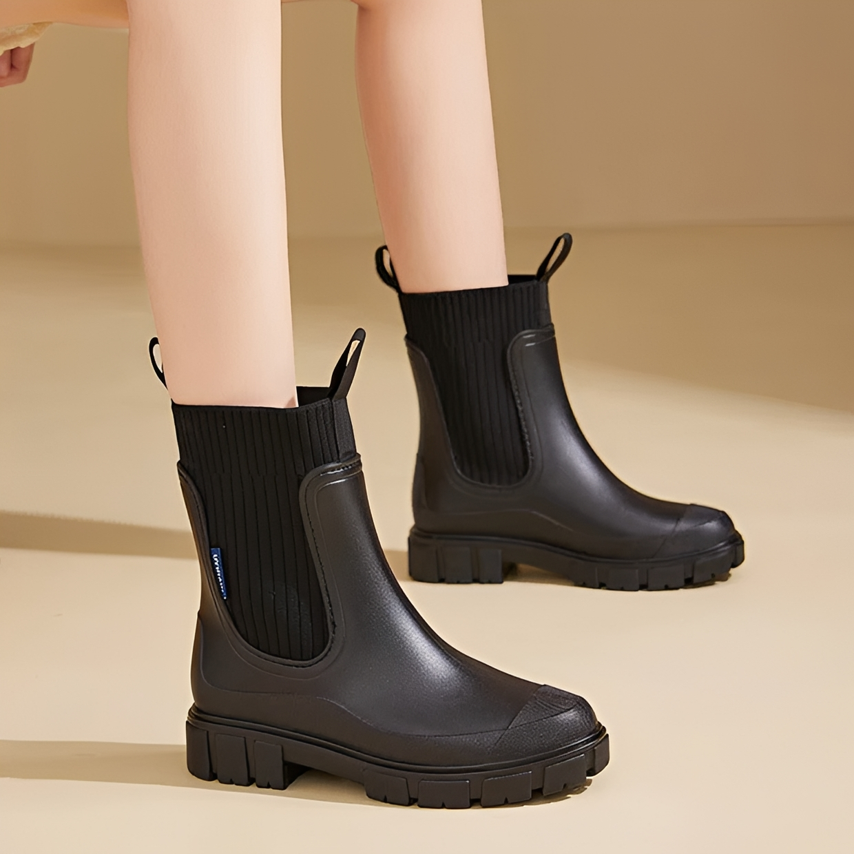 Claire - Botas cómodas e impermeables para la lluvia