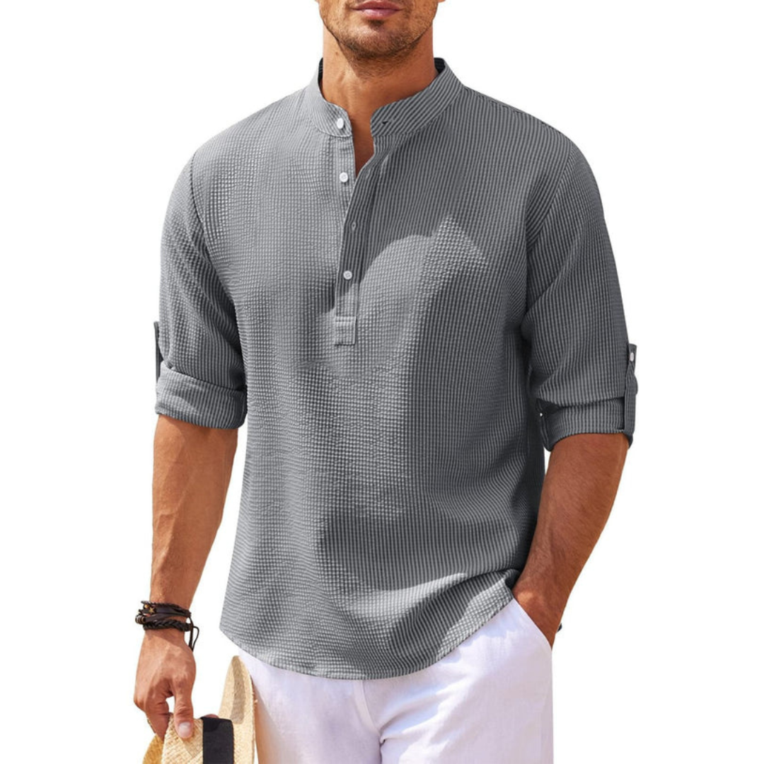 Cormac - Playera de manga larga casual