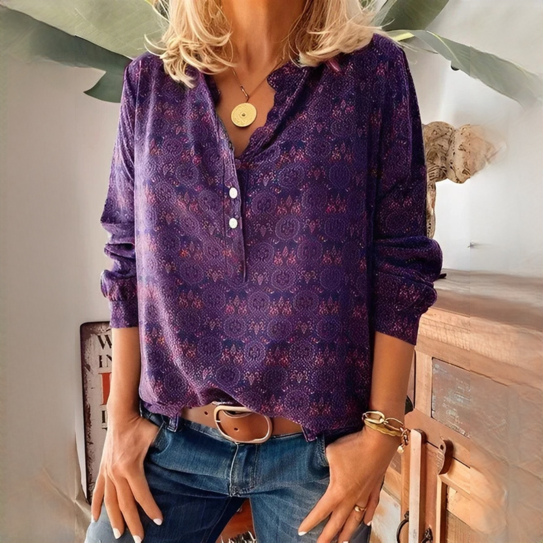 Adelinde - Top vintage elegante
