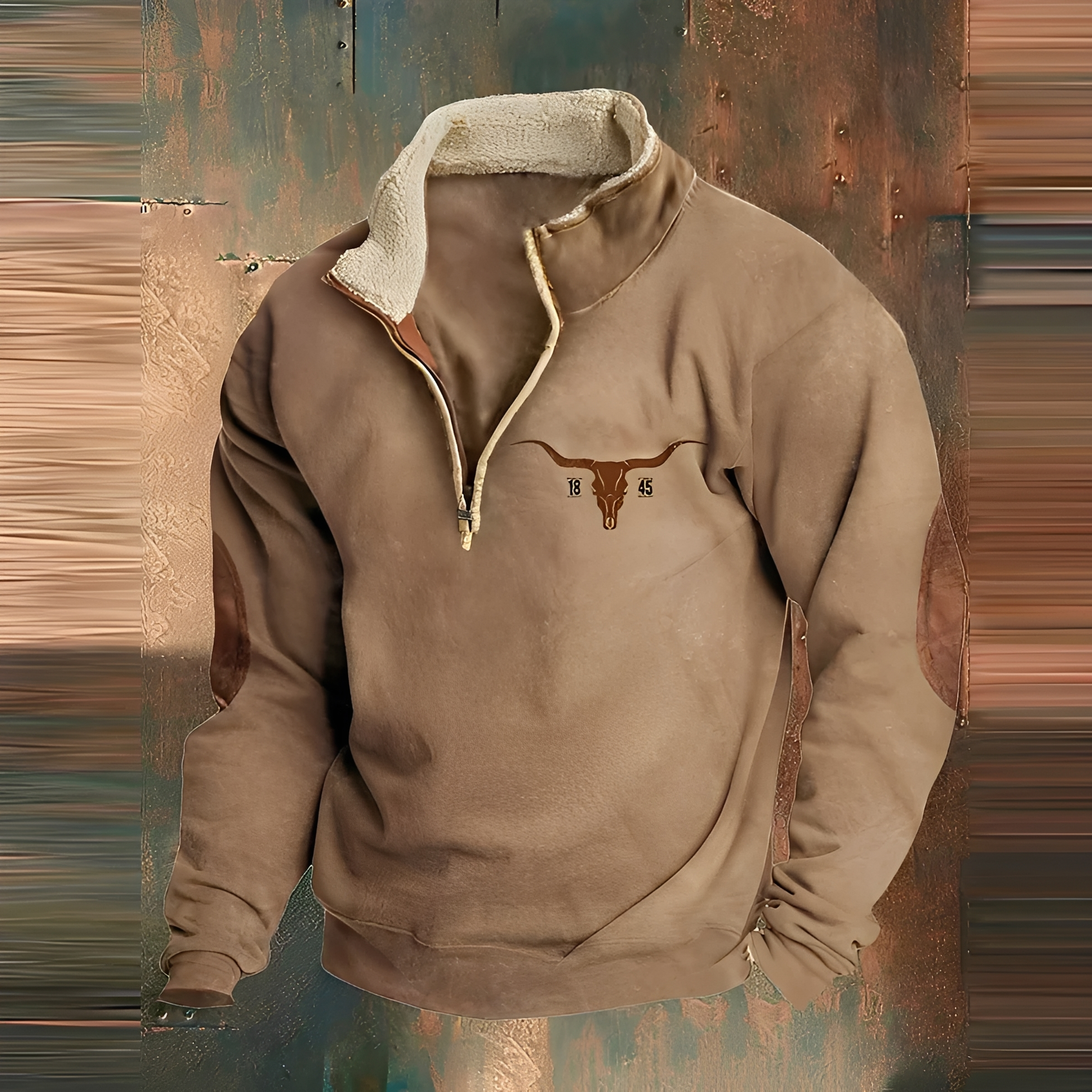 Kenton - Chaqueta vintage de estilo acogedor