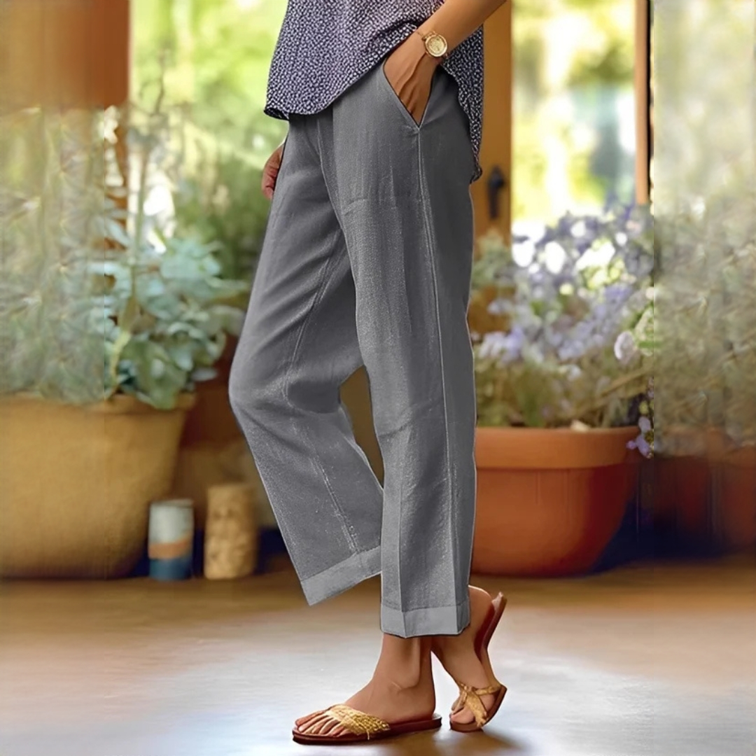 Oona - Pantalones elegantes y ligeros