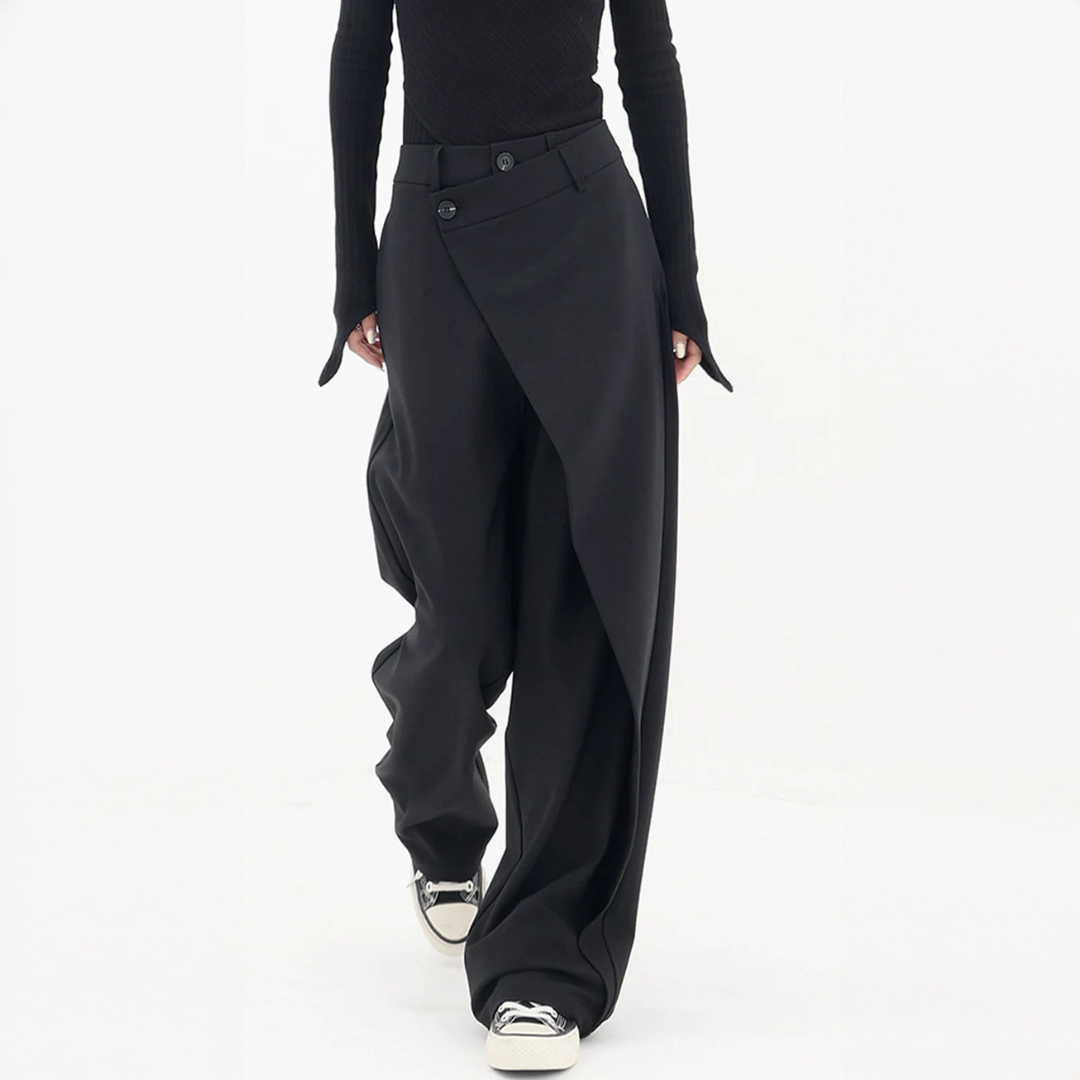 Thalia - Pantalones estilosos y asimétricos