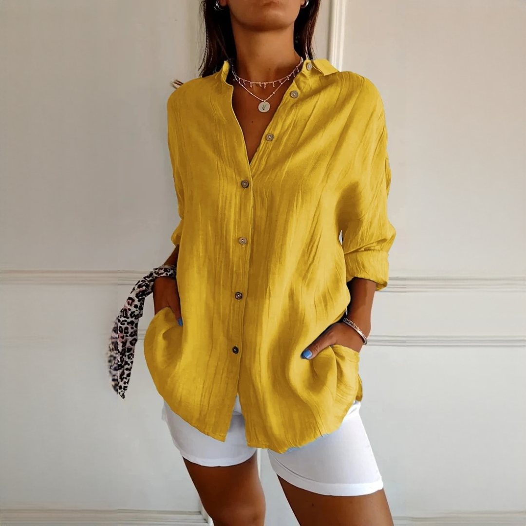 Xaelle - Camisa elegante con botones