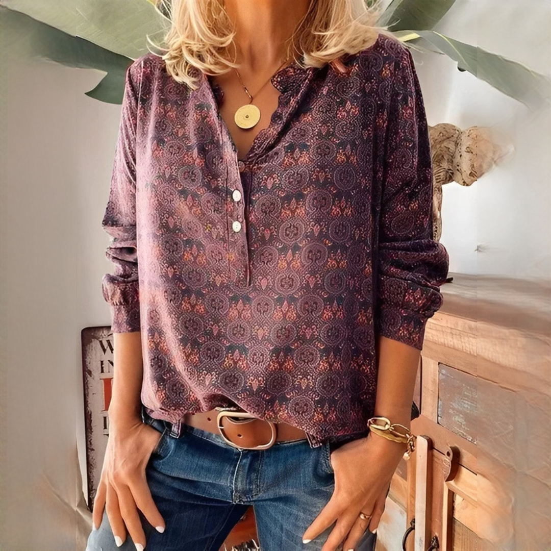 Adelinde - Top vintage elegante