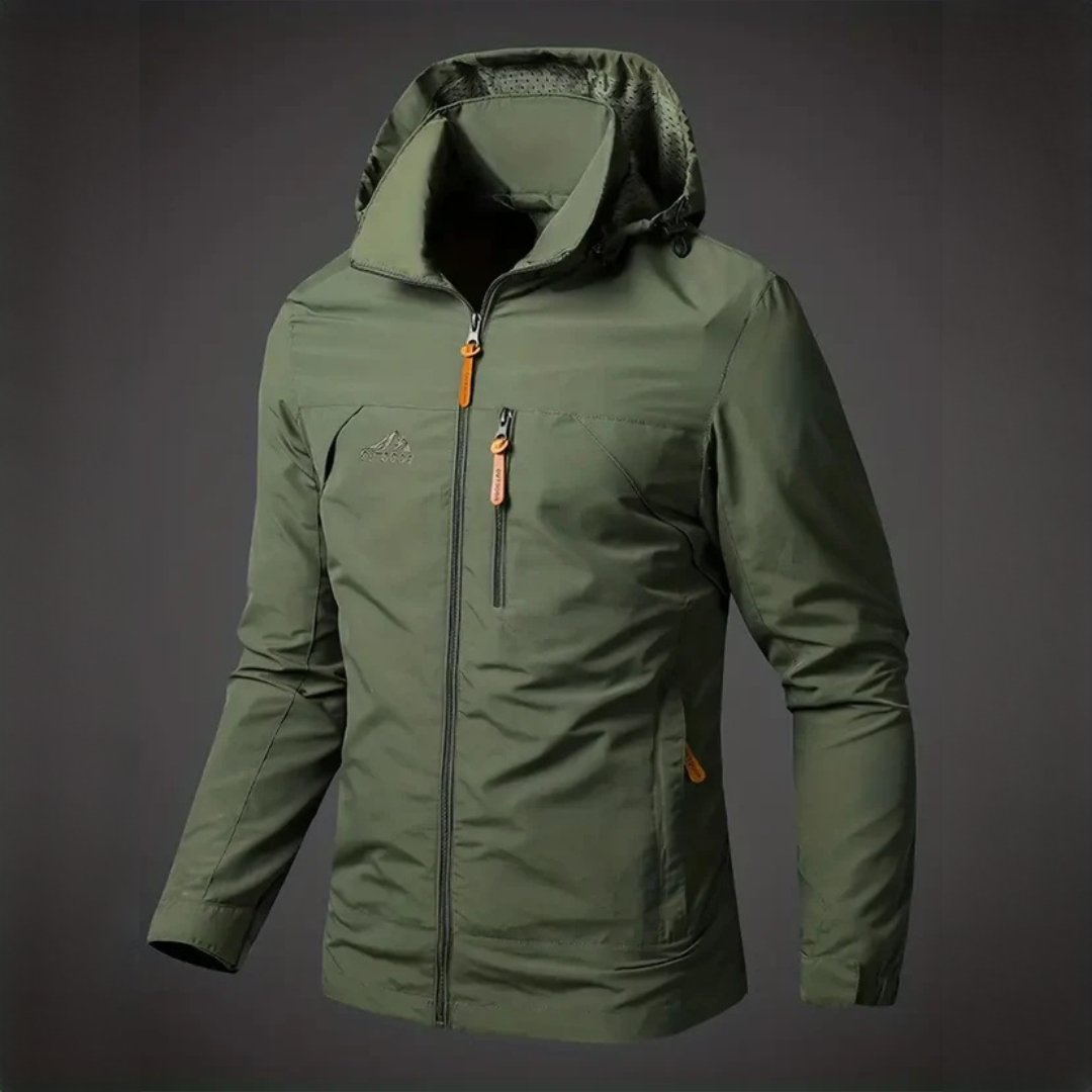 Estefan - Chaqueta cómoda e impermeable