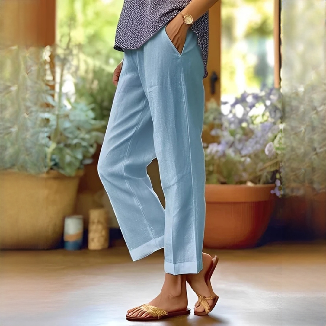 Oona - Pantalones elegantes y ligeros