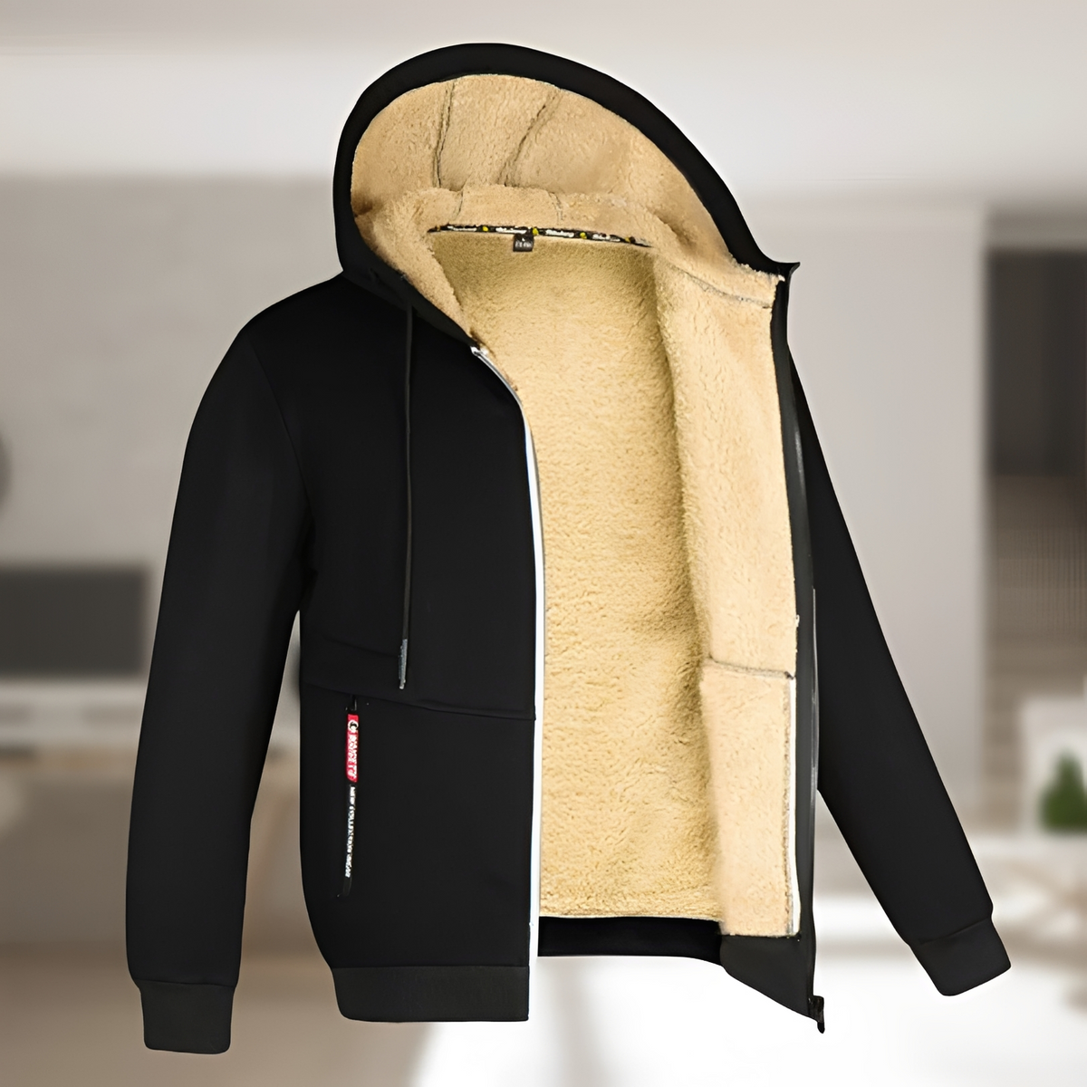 Andrew - Chaqueta cómoda con capucha