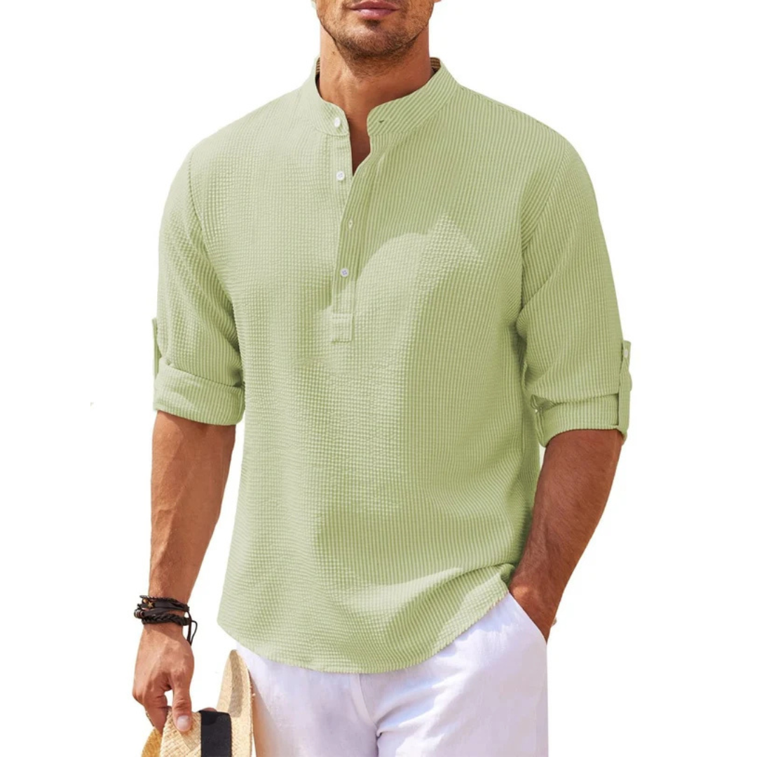 Cormac - Playera de manga larga casual