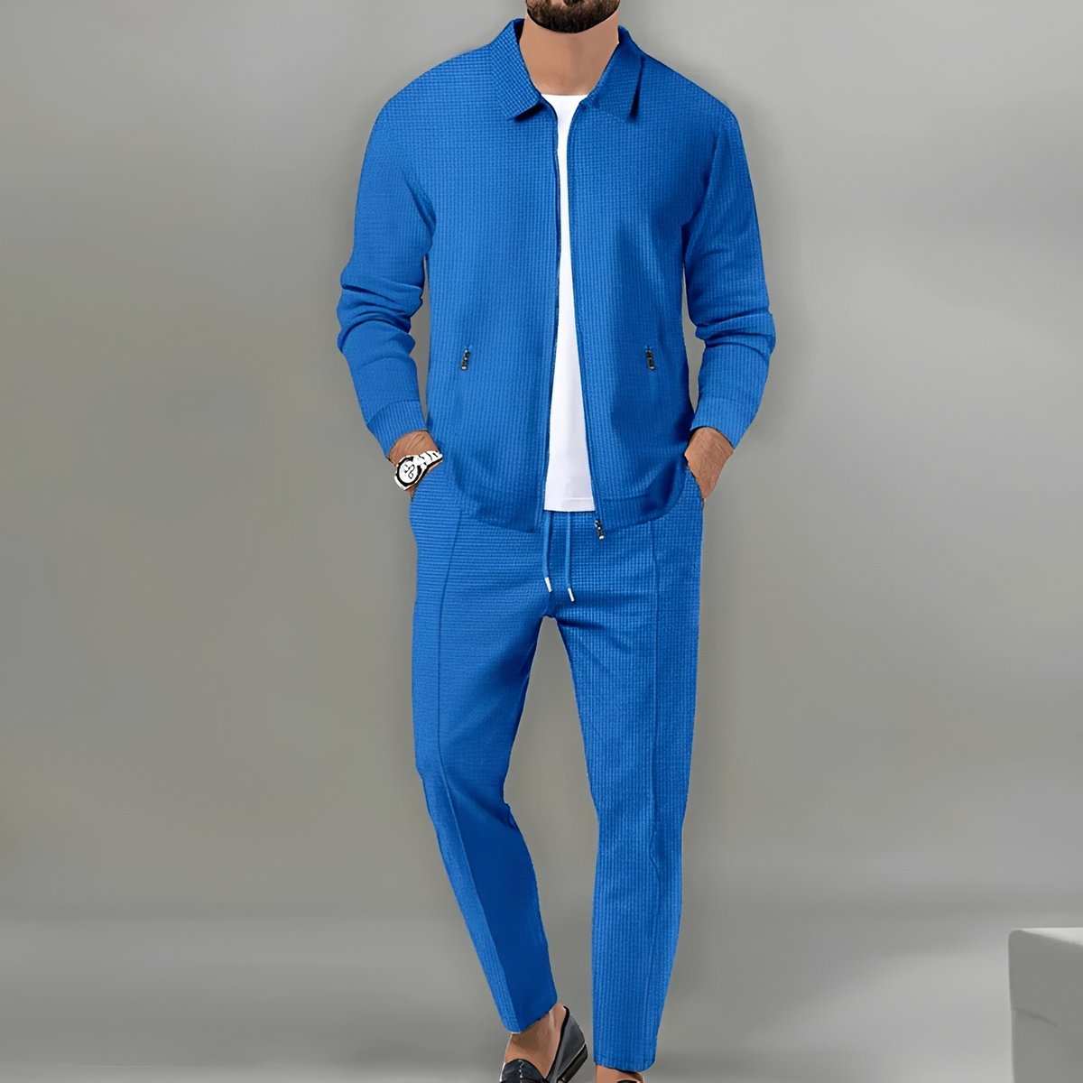 Alvin - Conjunto de pantalones elegante y cómodo