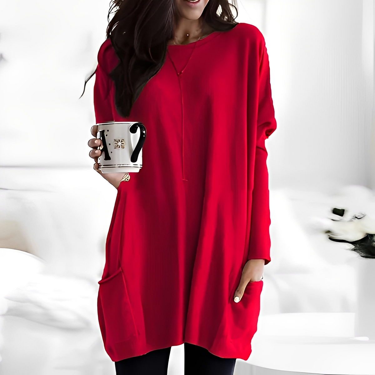 Diane - Jersey de manga larga confortable