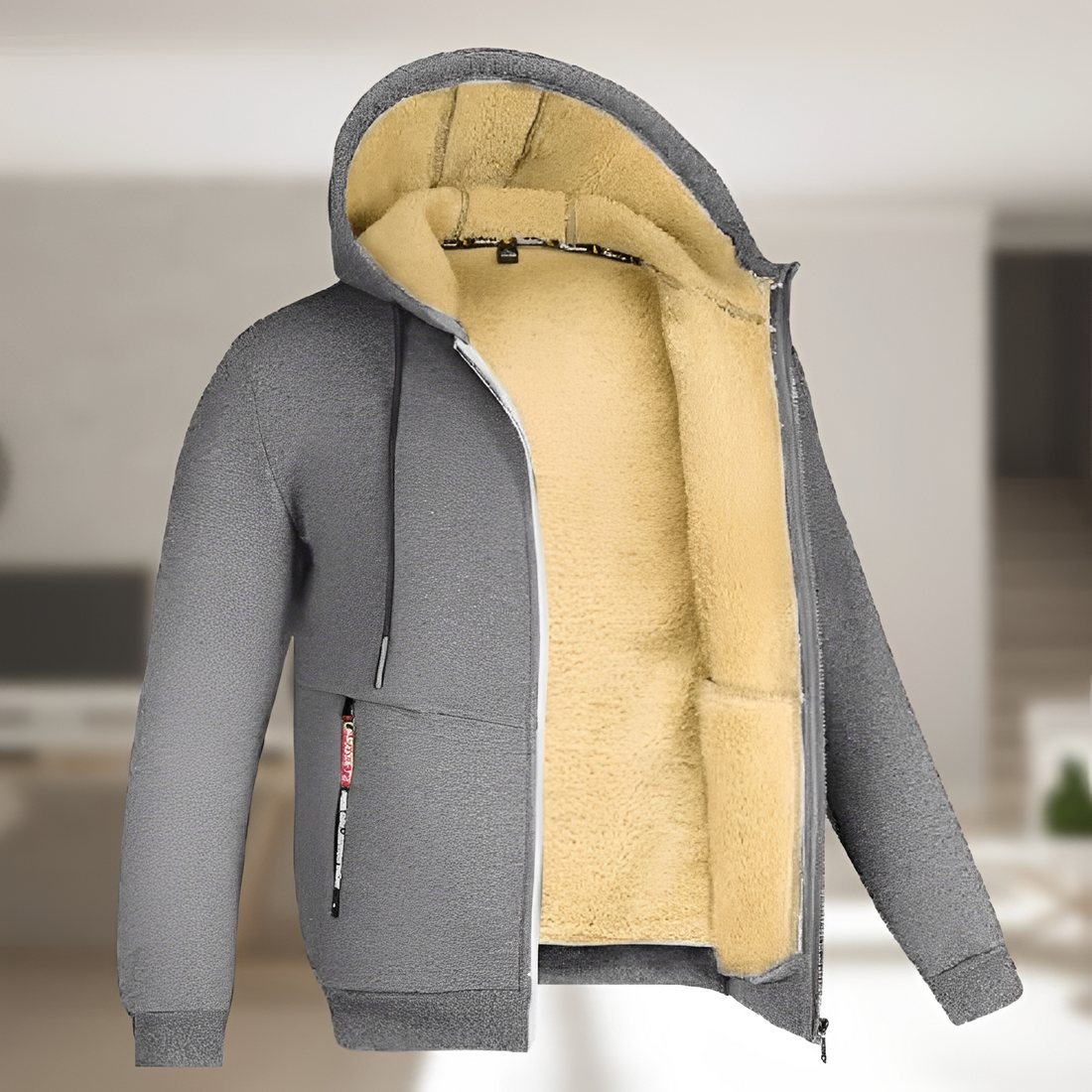 Andrew - Chaqueta cómoda con capucha