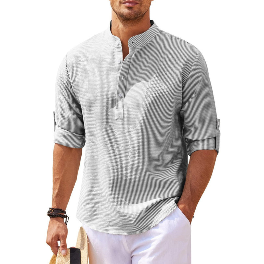 Cormac - Playera de manga larga casual