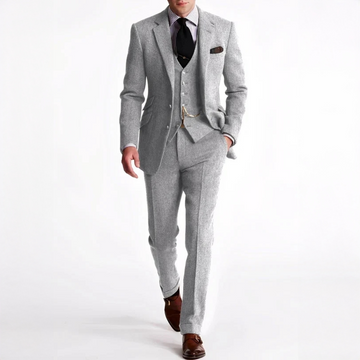 Desmond - Conjunto de traje elegante de tres piezas