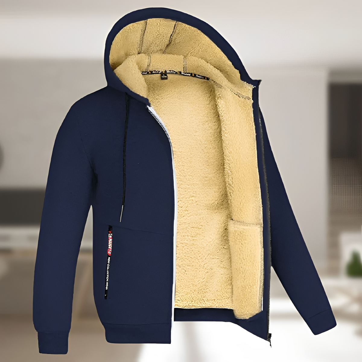Andrew - Chaqueta cómoda con capucha