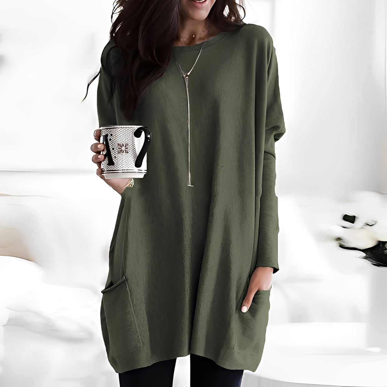 Diane - Jersey de manga larga confortable