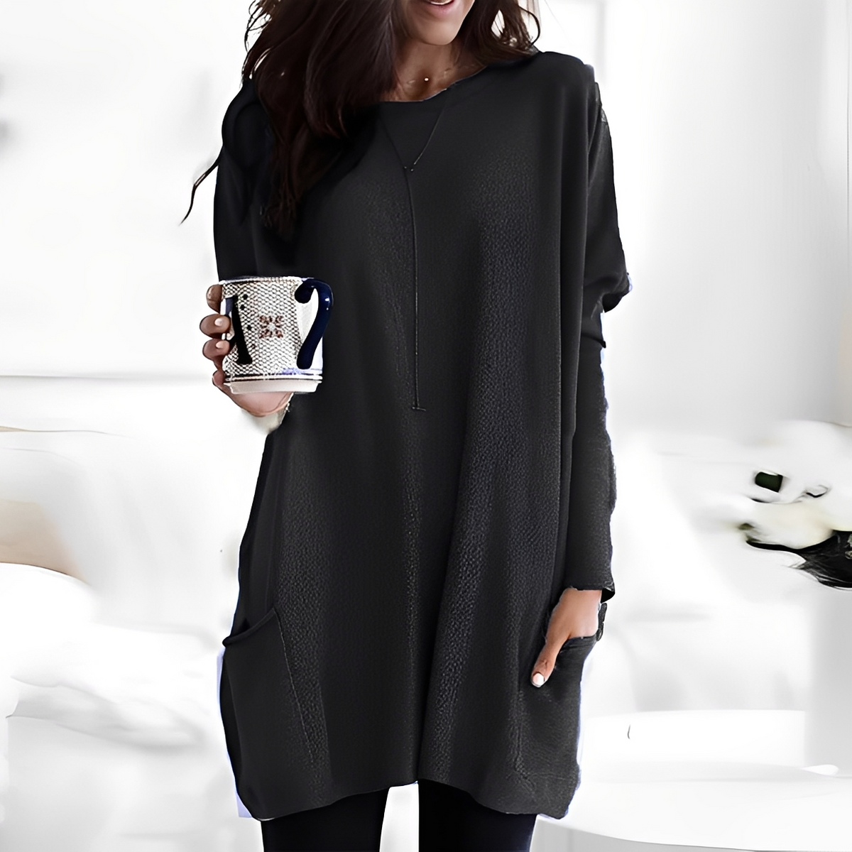 Diane - Jersey de manga larga confortable