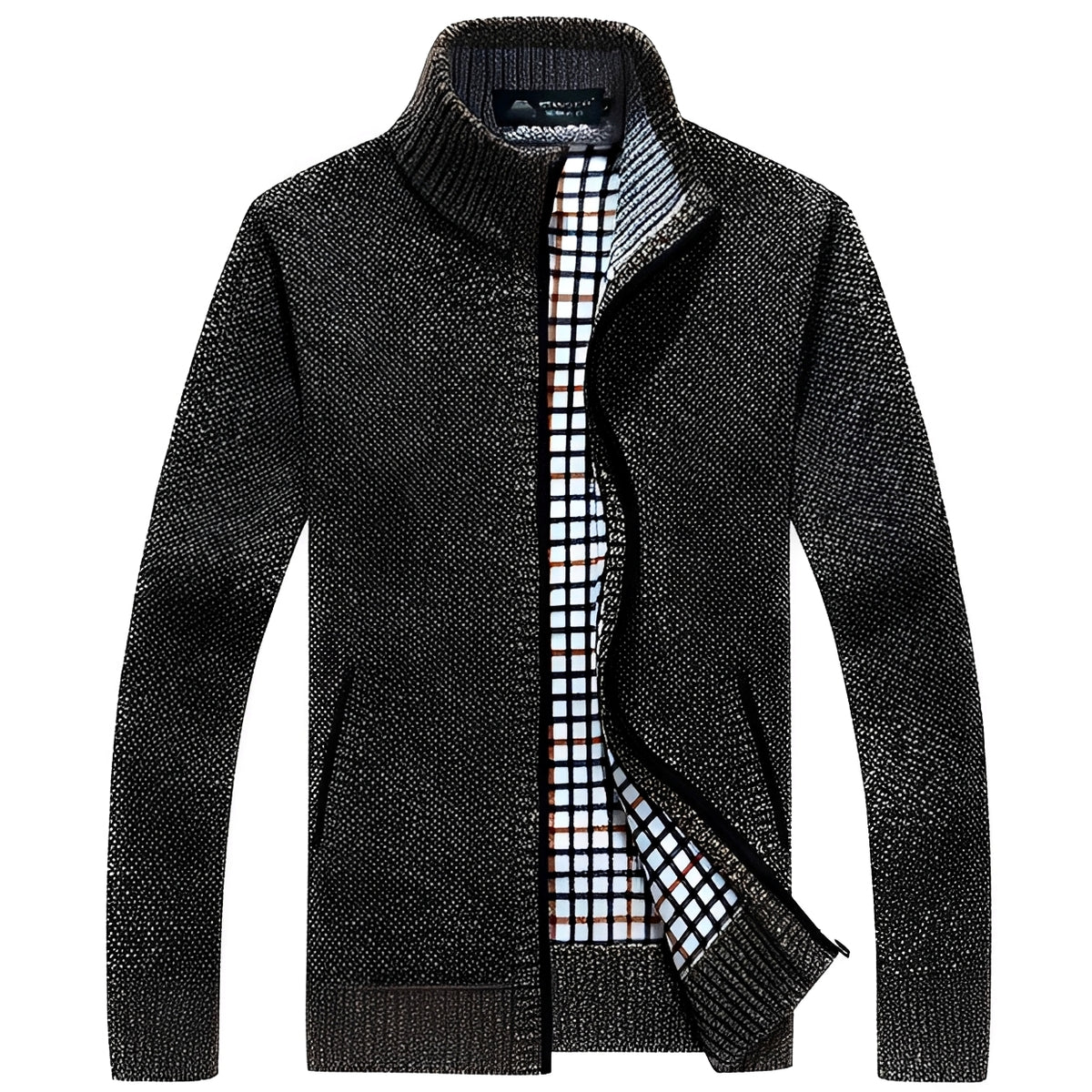 Iker - Chaqueta acogedora con cremallera