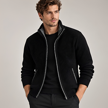 Iker - Chaqueta acogedora con cremallera