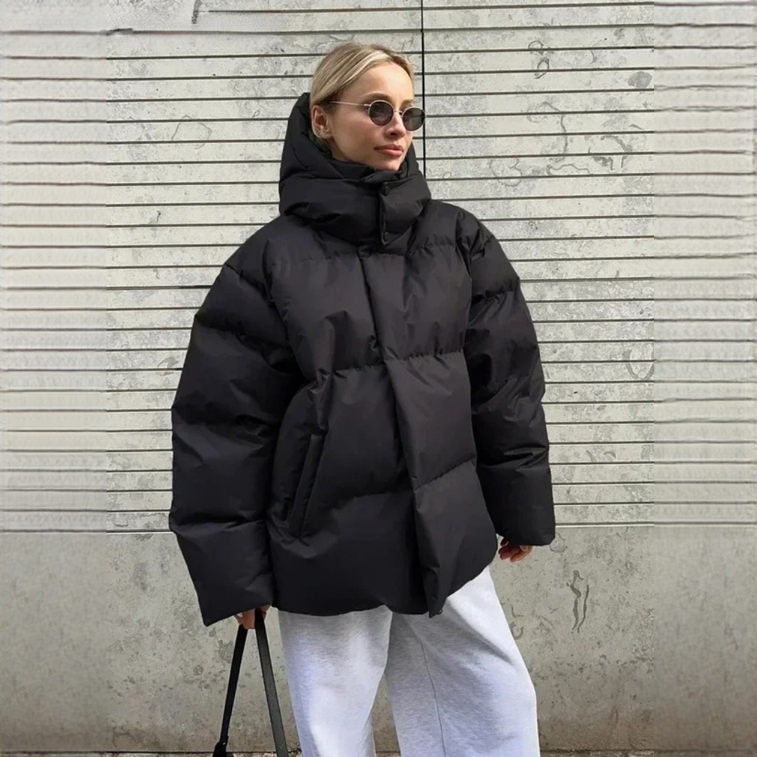Marzia - Chaqueta oversize elegante y cálida