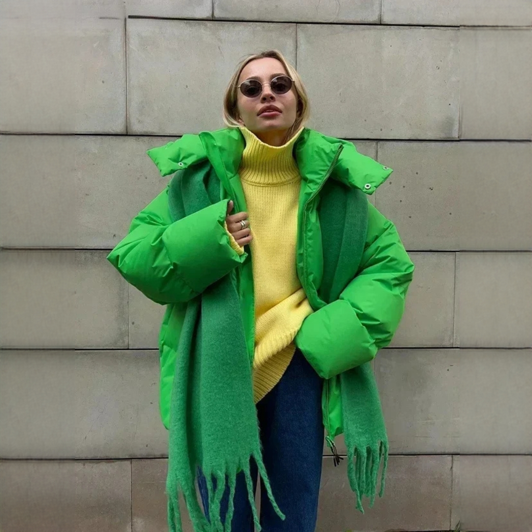 Marzia - Chaqueta oversize elegante y cálida