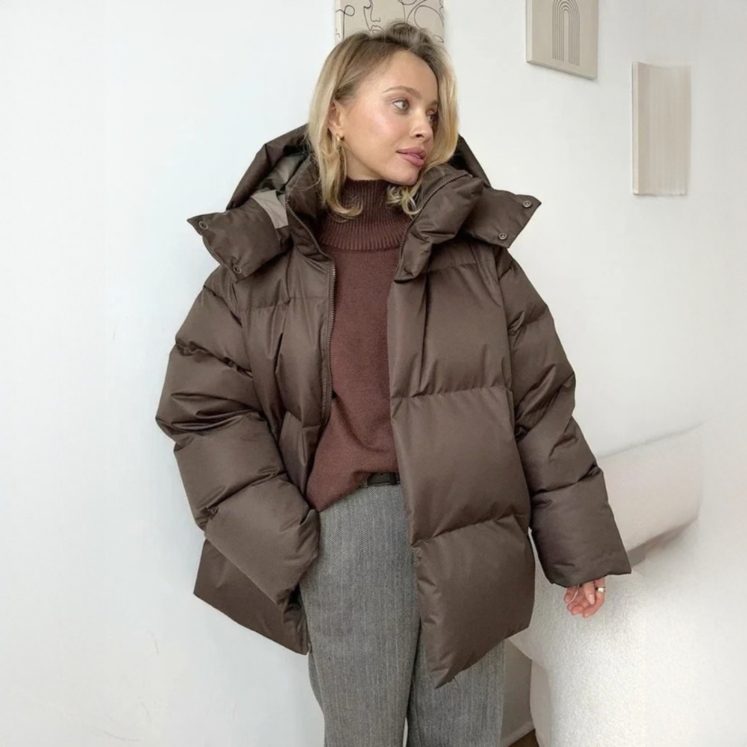 Marzia - Chaqueta oversize elegante y cálida