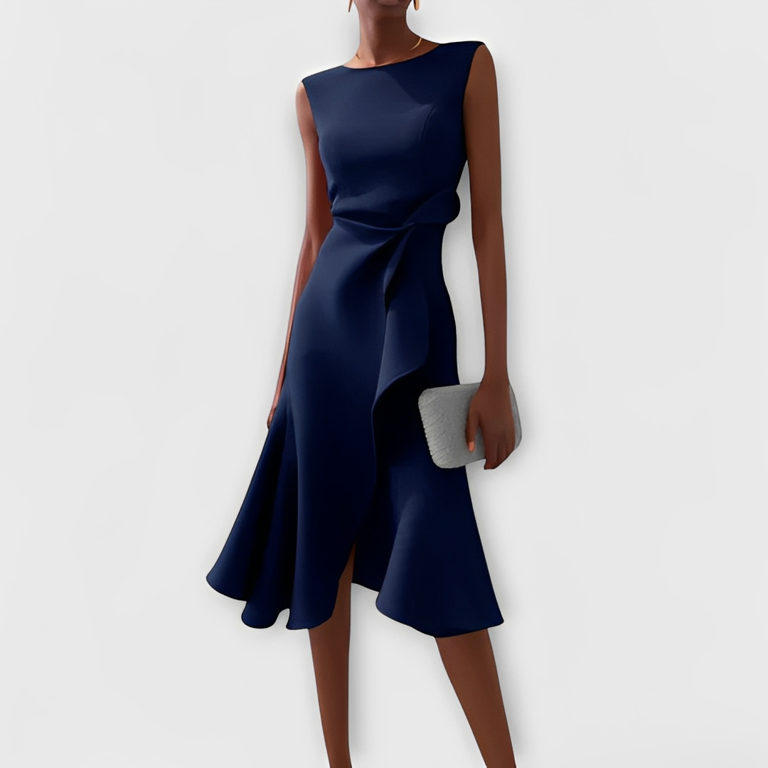 Ariane - Vestido midi sofisticado