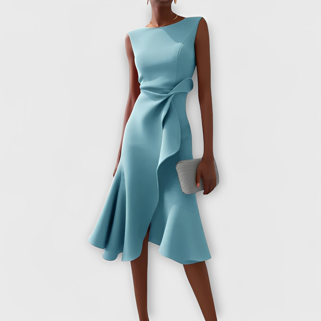 Ariane - Vestido midi sofisticado