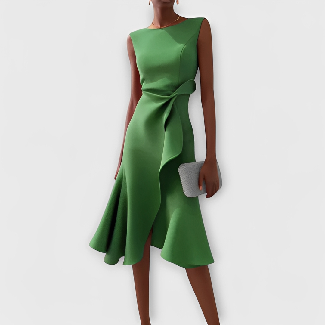 Ariane - Vestido midi sofisticado