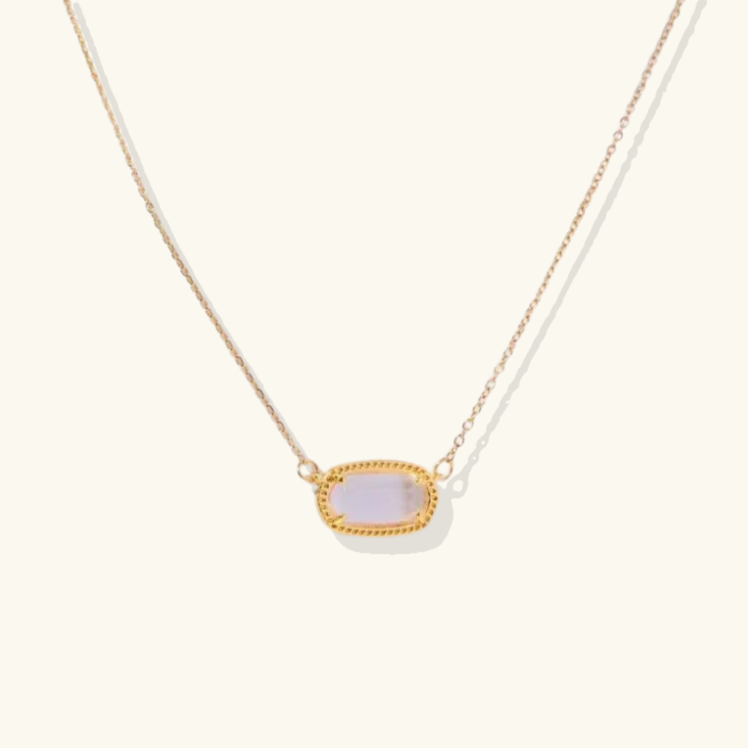 Viya – Cadena elegante de piedra de nacimiento