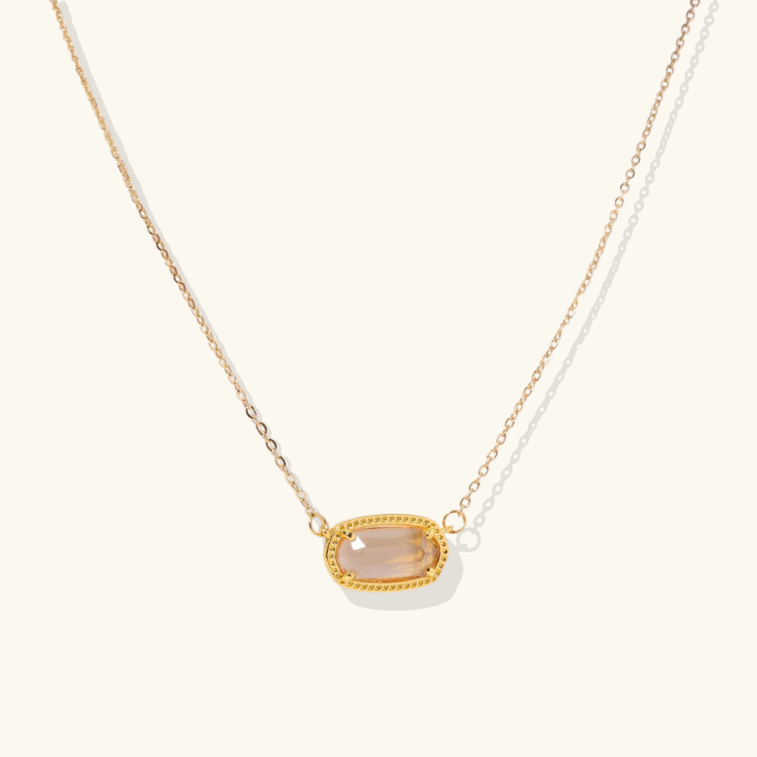 Viya – Cadena elegante de piedra de nacimiento