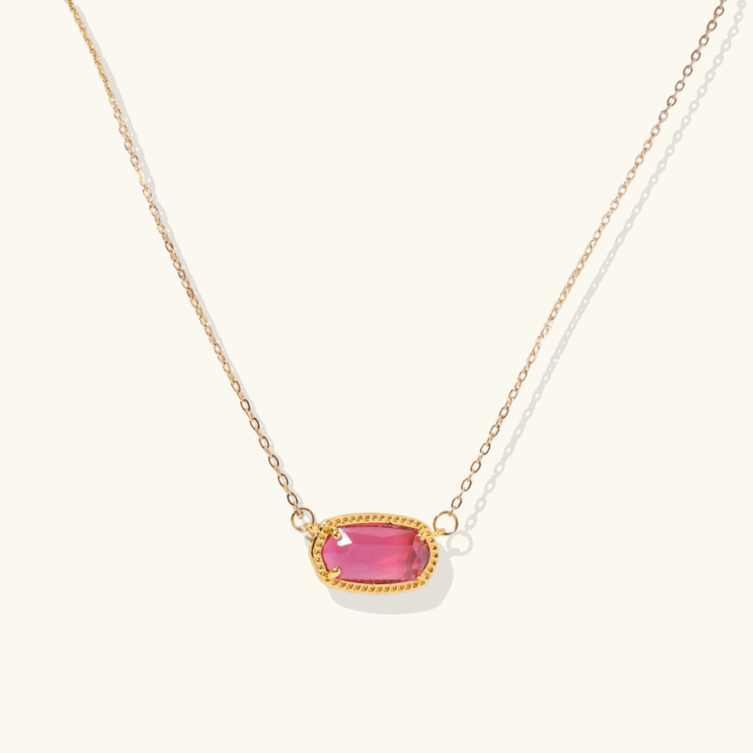 Viya – Cadena elegante de piedra de nacimiento