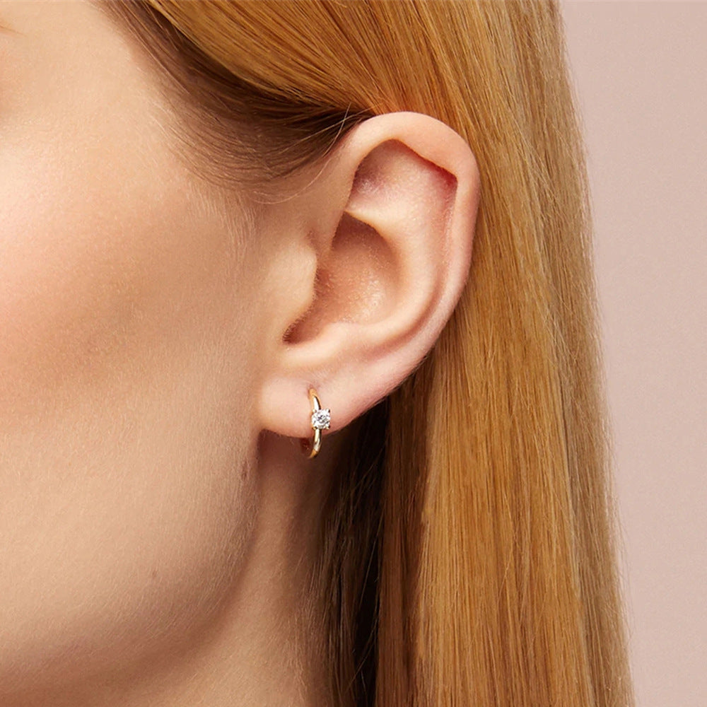 Aurielle – Pendientes solitarios elegantes