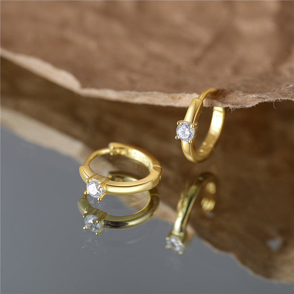 Aurielle – Pendientes solitarios elegantes