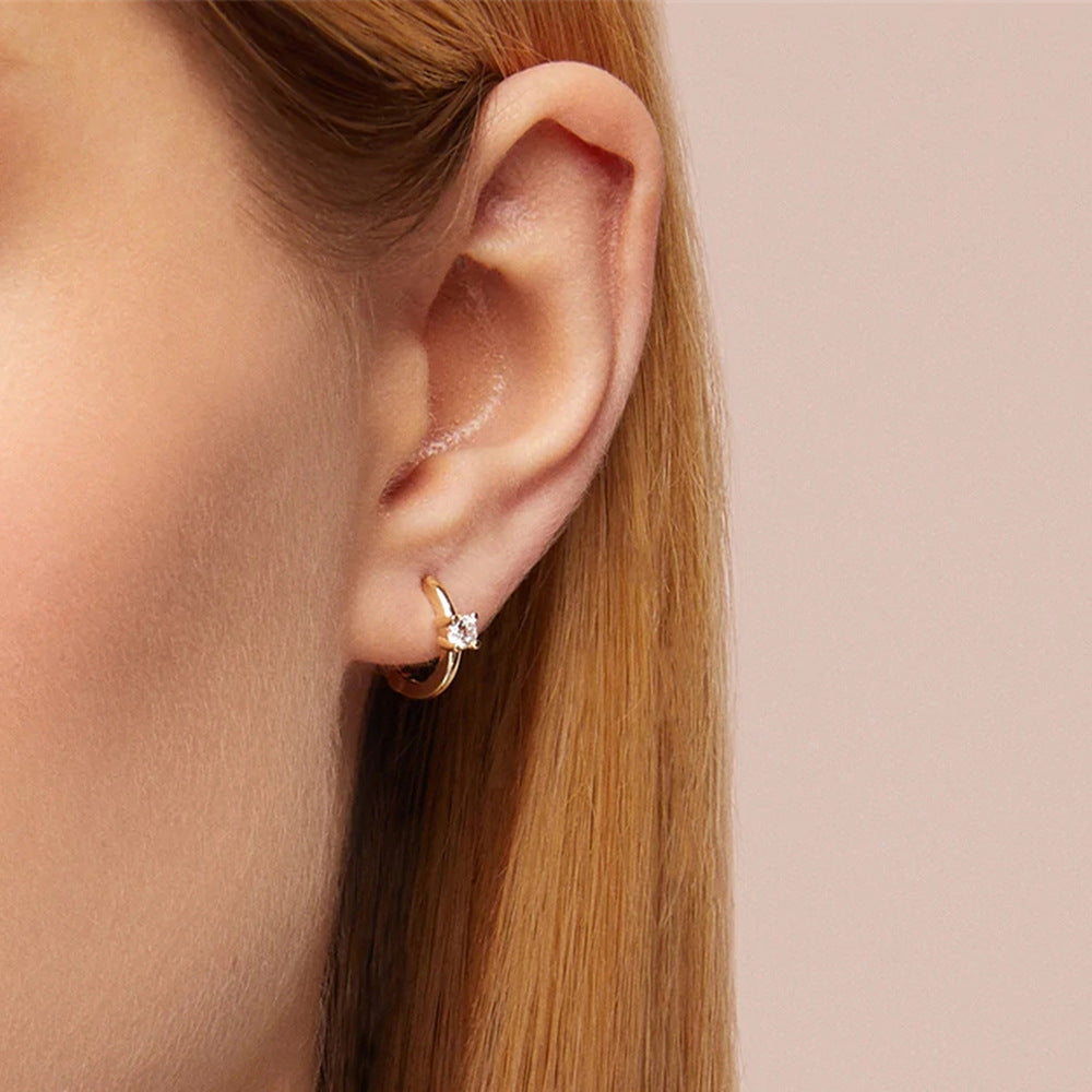 Aurielle – Pendientes solitarios elegantes
