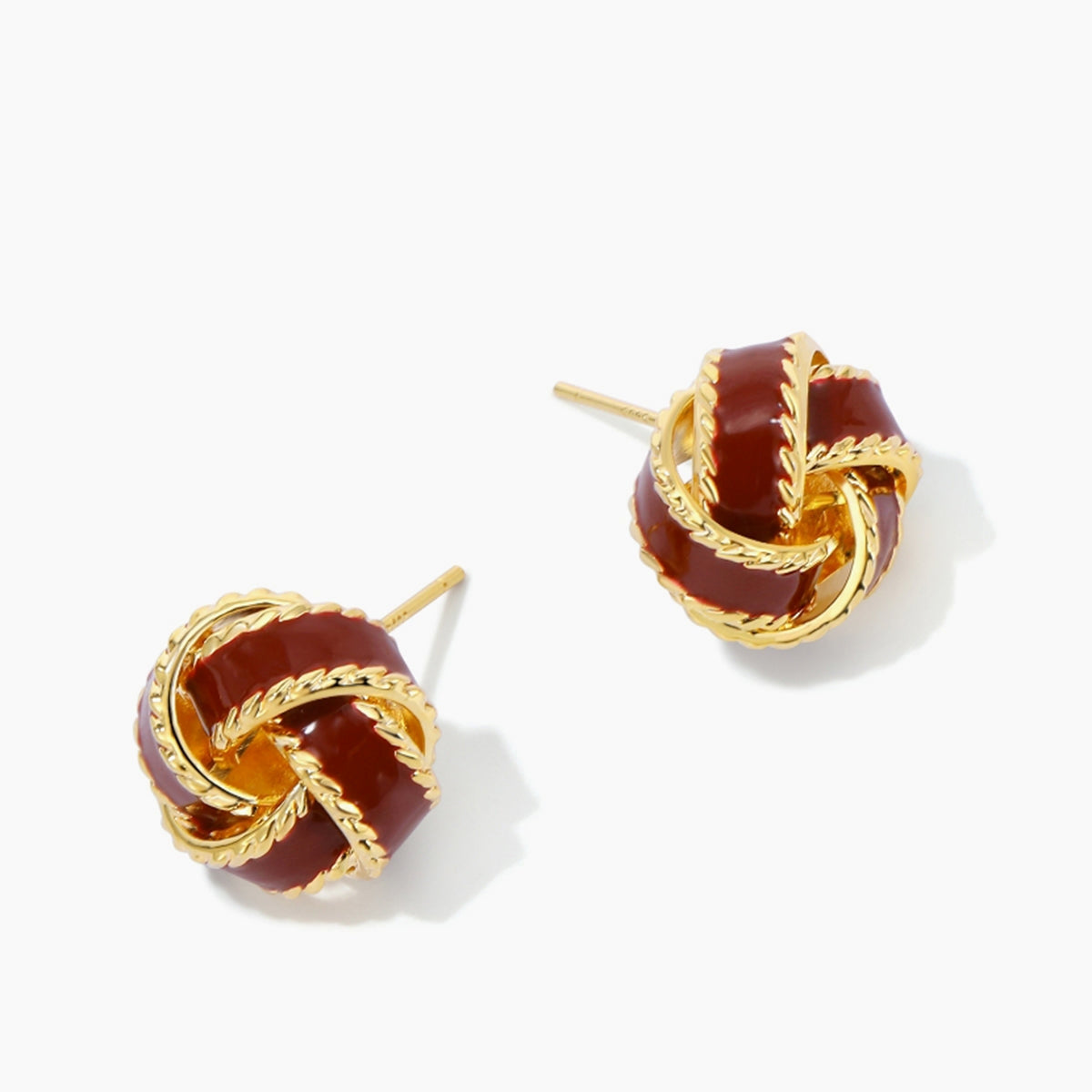 Lara – pendientes aros vintage esmaltados
